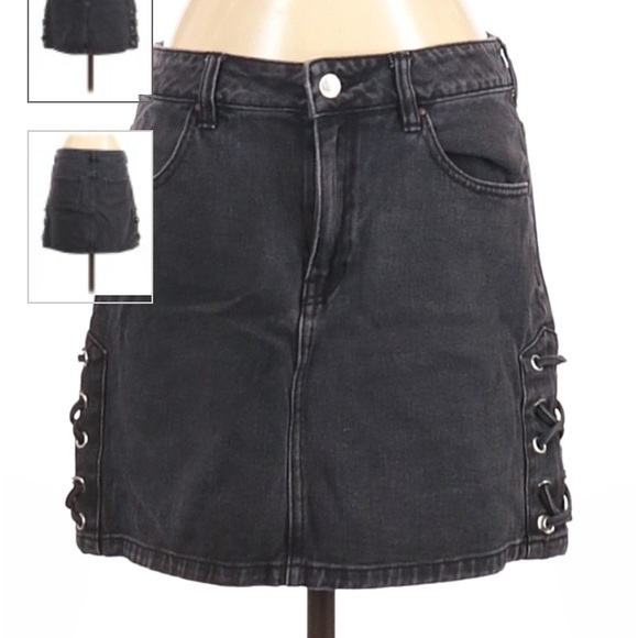 PacSun Dresses & Skirts - Pacsun Gray Denim Skirt jeans size 26 / women’s 2